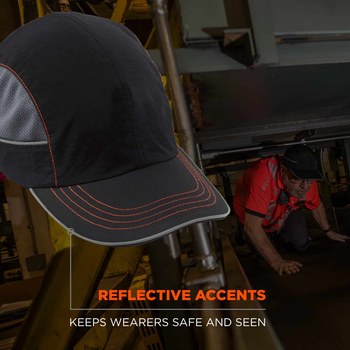 Ergodyne Skullerz Bump Cap 8950 23344 - Black