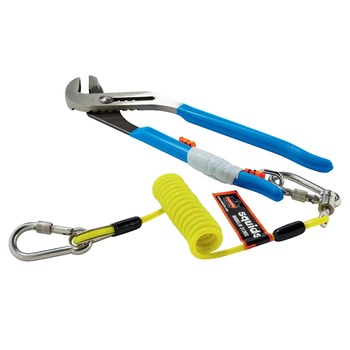 Ergodyne Squids 3180 Tool Tethering Kit 19650, Woven Elastic, Orange/Lime