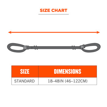 Ergodyne Squids Lanyard 3150 19150 - Green