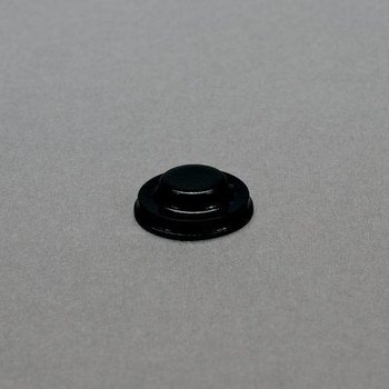 3M Bumpon SJ6115 Black Bumper/Spacer Pad - Cylindrical Shaped Bumper - 0.625 in Width - 0.187 in Height - 25285