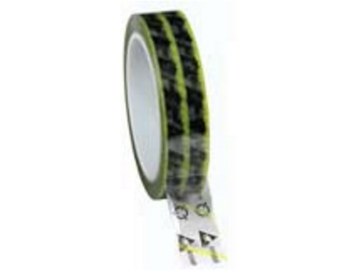 Protektive Pak Wescorp Clear / Yellow Static-Control Tape - 1 in Width x 72 yds Length - 2.4 mil Thick - PROTEKTIVE PAK 46915