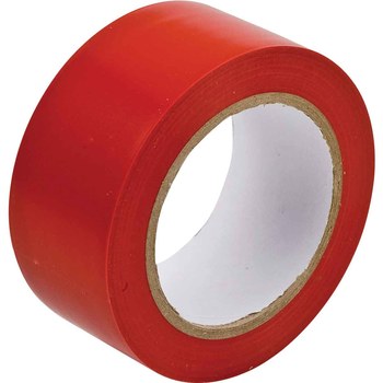 Brady Red Floor Marking Tape - 2 in Width x 108 ft Length - 0.0055 in Thick - 58201