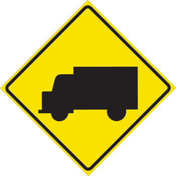 Picture of Brady B-959 Aluminum Square Yellow Stop Signs, Traffic Control Signs & Banners Sign part number 115599 (Main product image)