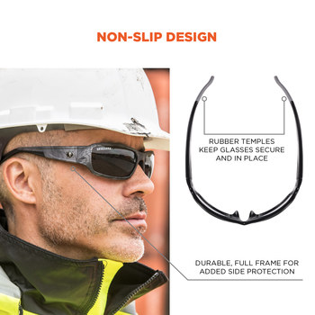 Ergodyne Skullerz Safety Glasses THOR 51303 - Size Universal
