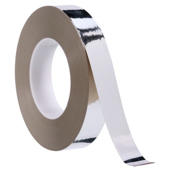 3M 7010045175 Silver Conductive Tape - 1 in Width x 72 yd Length - 2.1 mil Thick - 39641
