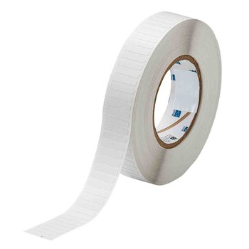 Brady UltraTemp THT-42-719-10 Die-Cut Printer Label Roll - 1 in x 0.187 in - Polyimide - White - B-719 - 92490