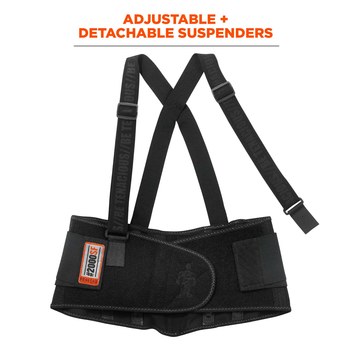 Ergodyne Proflex Back Support Belt 2000SF 11284 - Size Large - Black