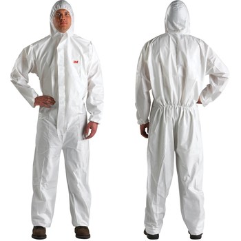 3M Disposable General Purpose & Work Coveralls 49788 - Size Medium - White