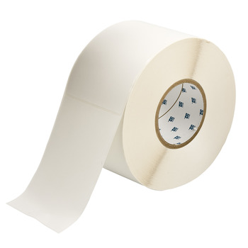 Brady i61-25-402-1 Die-Cut Printer Label Roll - 4 in x 6 in - Paper - White - B-402 - 64601