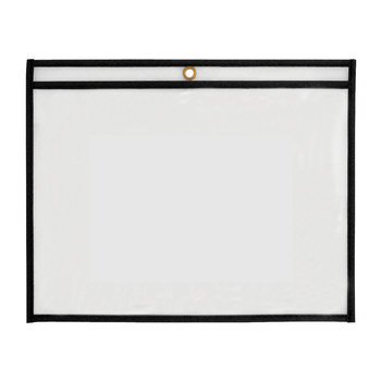 Picture of Shipping Supply Black Vinyl 13730 Job Ticket Holders (Main product image)