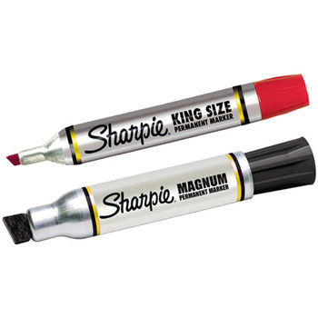 Red Sharpie Magnum Markers