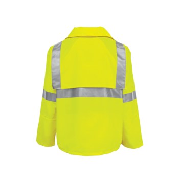Global Glove Rain Jacket GLO-1400/LG - Size Large - Lime - GLO-1400 LG