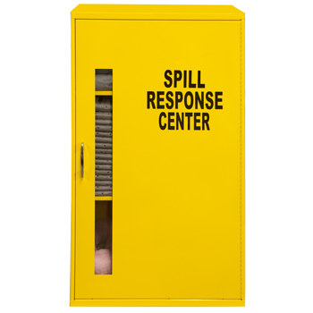 Picture of Brady Yellow Absorbent Storage Cabinet (Main product image)