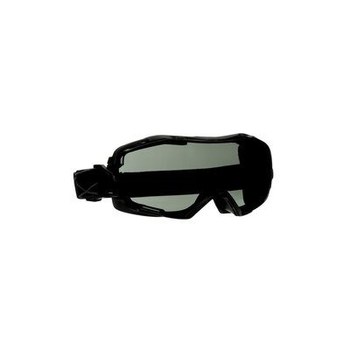 Picture of 3M GoggleGear 6000 Series GG6002SGAF-BLK Gray Black Polycarbonate Safety Goggles (Main product image)