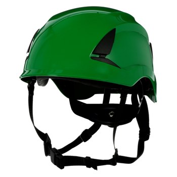3M SecureFit Safety Helmet X5004-ANSI Green-Unvented