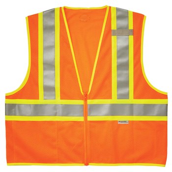 Ergodyne Glowear High-Visibility Vest 8230Z 21315 - Size Large/XL - High-Visibility Orange