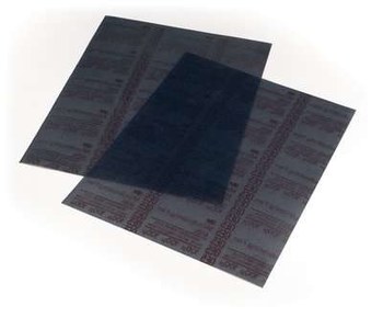 3M 468L Lapping Film Sheet 56181 - Silicon Carbide - 17 3/4 in x 52 in - 100 Micron