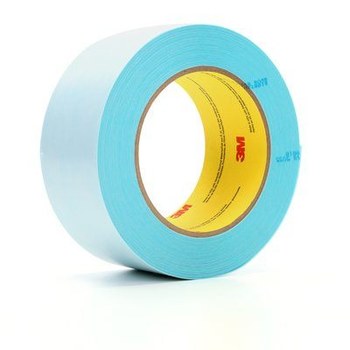 3M R5348 Blue Splicing & Core Starting Tape - 50 mm Width x 33 m Length - 5 mil Thick - Repulpable Paper Liner - 92024