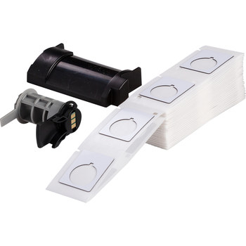 Picture of Brady White Polyester Thermal Transfer PTLEP-167-593 Die-Cut Thermal Transfer Printer Label Roll (Main product image)