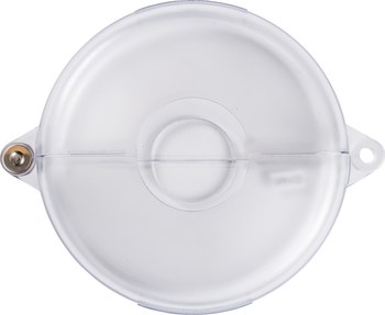 Picture of Brady Transparent Styrene Acrylonitrile Valve Gate Lockout (Main product image)