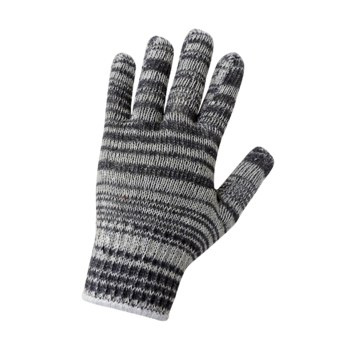 Global Glove S51 Brown/White Cotton/Polyester Work Glove