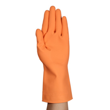 Ansell AlphaTec 87-320 7 Natural Rubber Latex Chemical-Resistant Gloves - 87320070