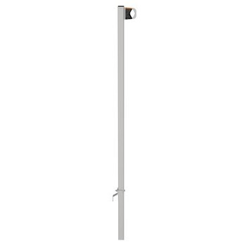 3M DBI-SALA 6100563 Silver Stainless Steel Fixed Ladder SRL Anchor - 4 ft Length - 840779-19274