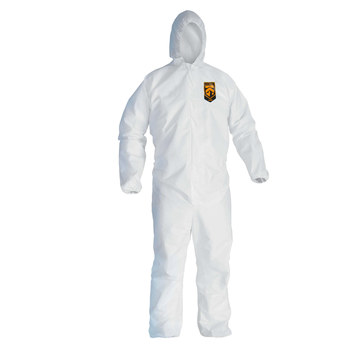 Kimberly-Clark Chemical-Resistant Coveralls A45 41508 - Size 3XL - White