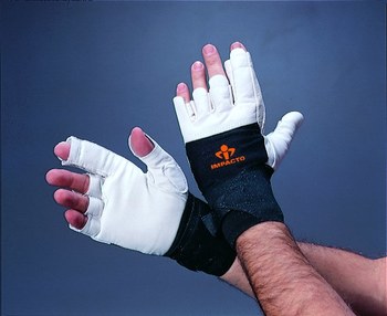Picture of Impacto 47931 Large Leather/Nylon Mechanic's Gloves (Main product image)