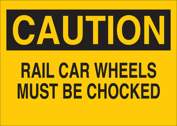 Picture of Brady B-555 Aluminum Rectangle Yellow English Truck & Forklift Warehouse Traffic Sign part number 43378 (Main product image)