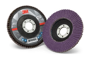 3M 769F Type 29 Flap Disc 05907 - Ceramic Precision-Shaped Grain - 4 1/2 in - 60+ - Medium