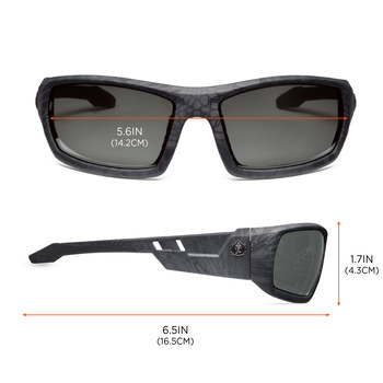 Ergodyne Skullerz Safety Glasses ODIN-AFTY 50533