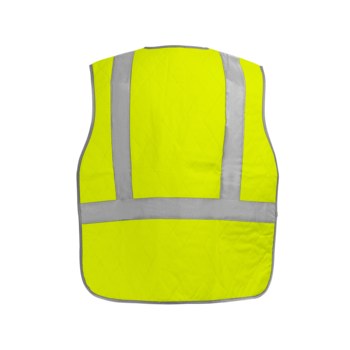 Global Glove Bullhead Safety Cooling Vest GLO-CV1 GLO-CV1-L - Size Large - HV Yellow/Green - GLO-CV1 LG