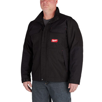 Milwaukee FREEFLEX Work Jacket 256B-M, Size Medium, Black
