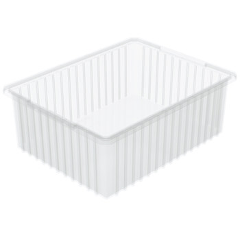 Picture of Akro-Mils 33228SCLAR Akro-Grid 1.3 ft, 9.7 gal 50 lb Clear Industrial Grade Polymer Dividable Grid Container (Main product image)