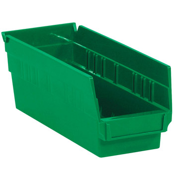 Picture of BINPS102G Green Plastic Shelf Bins (Main product image)