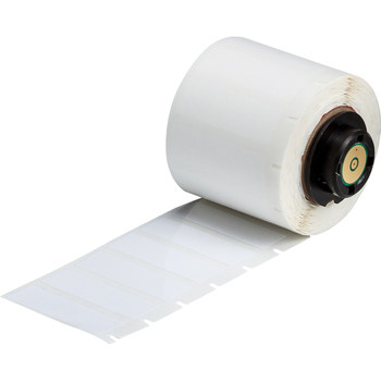 Picture of Brady White Polyester Thermal Transfer PTL-29-422 Die-Cut Thermal Transfer Printer Label Roll (Main product image)