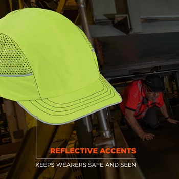 Ergodyne Skullerz Bump Cap 8950 23333 - Lime