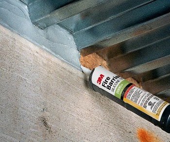 3M 2000+ Firestop Sealant Gray Paste 10.3 fl oz Cartridge - 11558