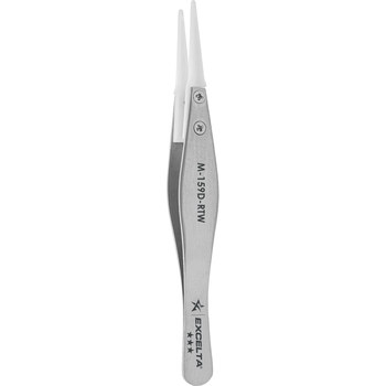 Picture of Excelta Three Star 4.45 in (111.25 mm) Tweezer Replacement Tips M-159D-RTW (Main product image)