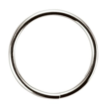 Milwaukee Split Ring 48-22-8882, 1.5 in x 1 1/2 in, Metal, Silver - 52632