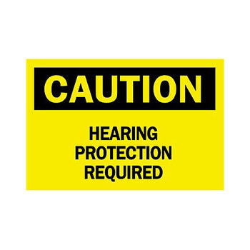 Picture of Brady B-120 Fiberglass Reinforced Polyester Rectangle Yellow English PPE Sign part number 47018 (Main product image)