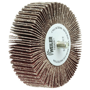 Weiler Tiger Flap Wheel 52621 - Aluminum Oxide - 3 in - Medium