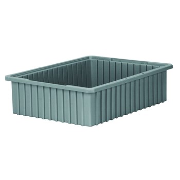 Picture of Akro-Mils 33226 Akro-Grid 0.96 ft, 7.2 gal 40 lb Gray Industrial Grade Polymer Dividable Grid Container (Main product image)