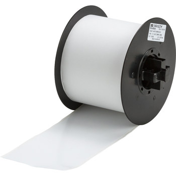 Picture of Brady White Indoor / Outdoor Vinyl Thermal Transfer 113183 Continuous Thermal Transfer Printer Label Roll (Main product image)