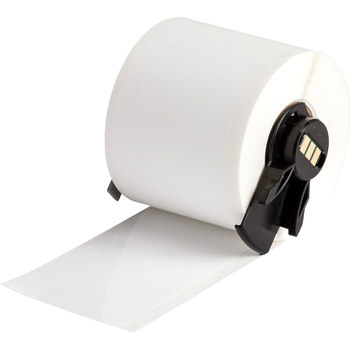 Picture of Brady White Outdoor Polyester Thermal Transfer PTL-43-422 Continuous Thermal Transfer Printer Label Roll (Main product image)