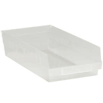 Picture of BINPS113CL Clear Plastic Shelf Bin Boxes (Main product image)