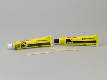 Loctite Hysol 907 Blue Two-Part Epoxy Adhesive, Base & Accelerator