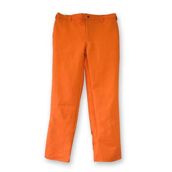 Picture of Chicago Protective Apparel Orange Small FR Cotton Heat-Resistant Pants (Main product image)