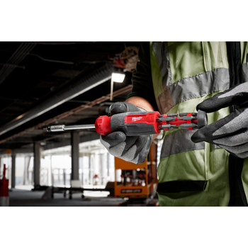 Milwaukee 48-22-2911 27-in-1 Security Multi-Bit Screwdriver - Chrome Molybdenum Steel - 9.11 in - 84638